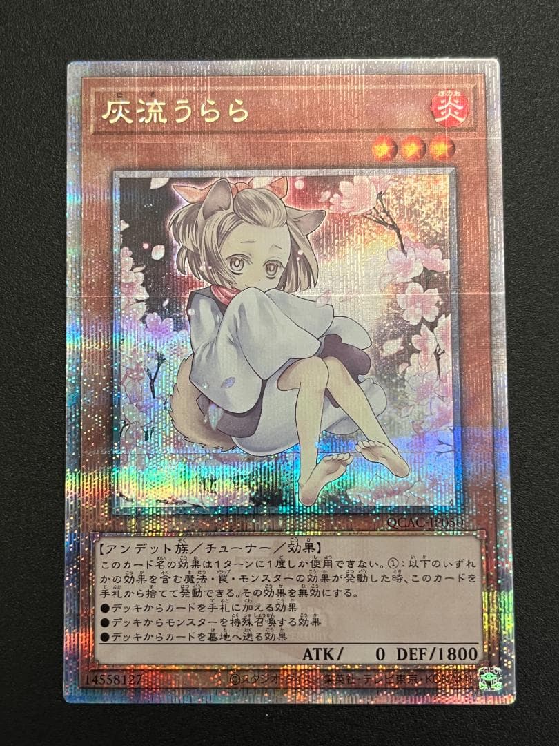 遊戯王 灰流うらら 25th クオシク 絵違い