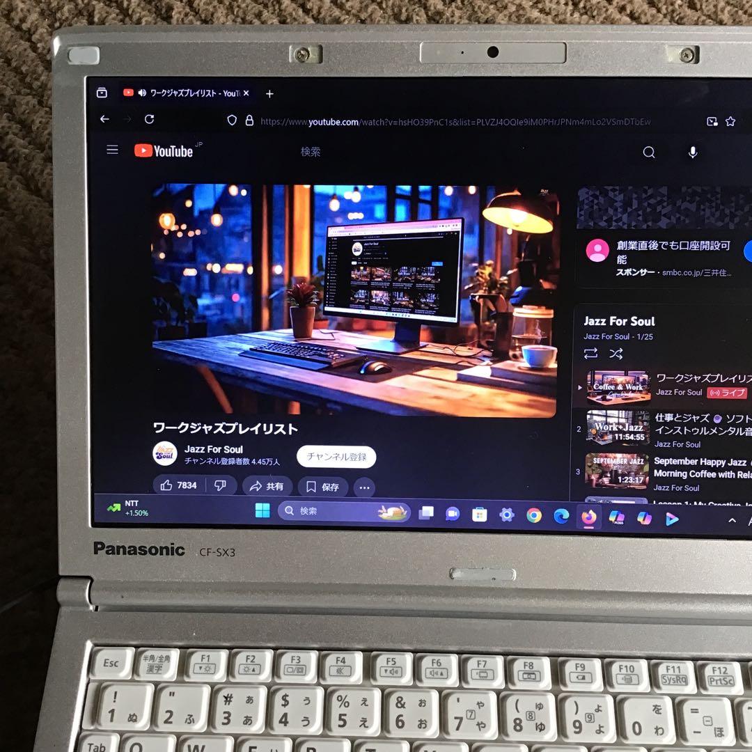 ★超速　Let’s Note最新Win11Pro Core i5/高速SSD