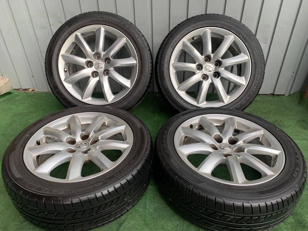 レクサス LS460 LS600 純正18インチホイール /タイヤ