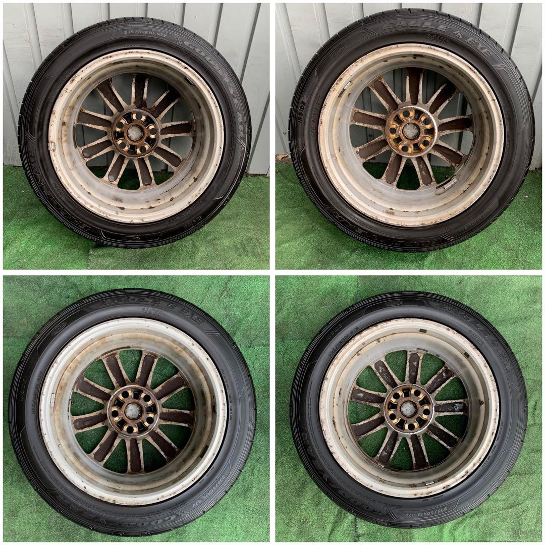 レクサス LS460 LS600 純正18インチホイール /タイヤ