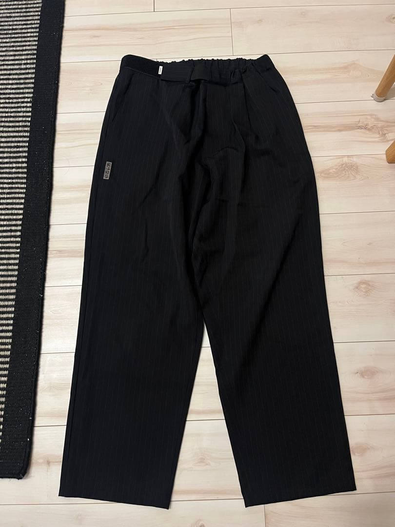 graphpaper 男子自身　スラックス　ワイドテーパードシェフパンツ