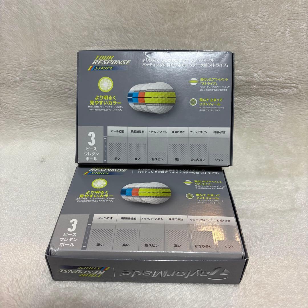TaylorMade Tour Response Stripe 2箱セット