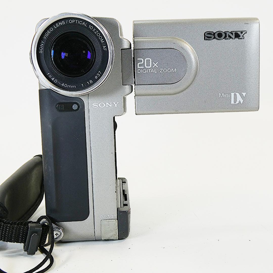 動作品 ソニー DCR-PC7 MiniDVビデオカメラ ダビングに最適 !