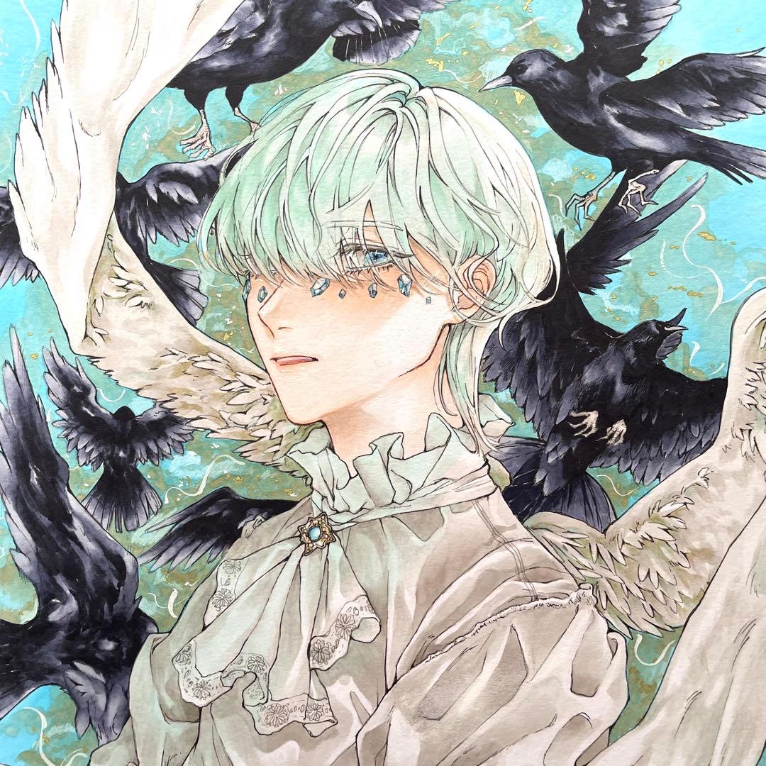 【あ】創作 手描きイラスト ⑧