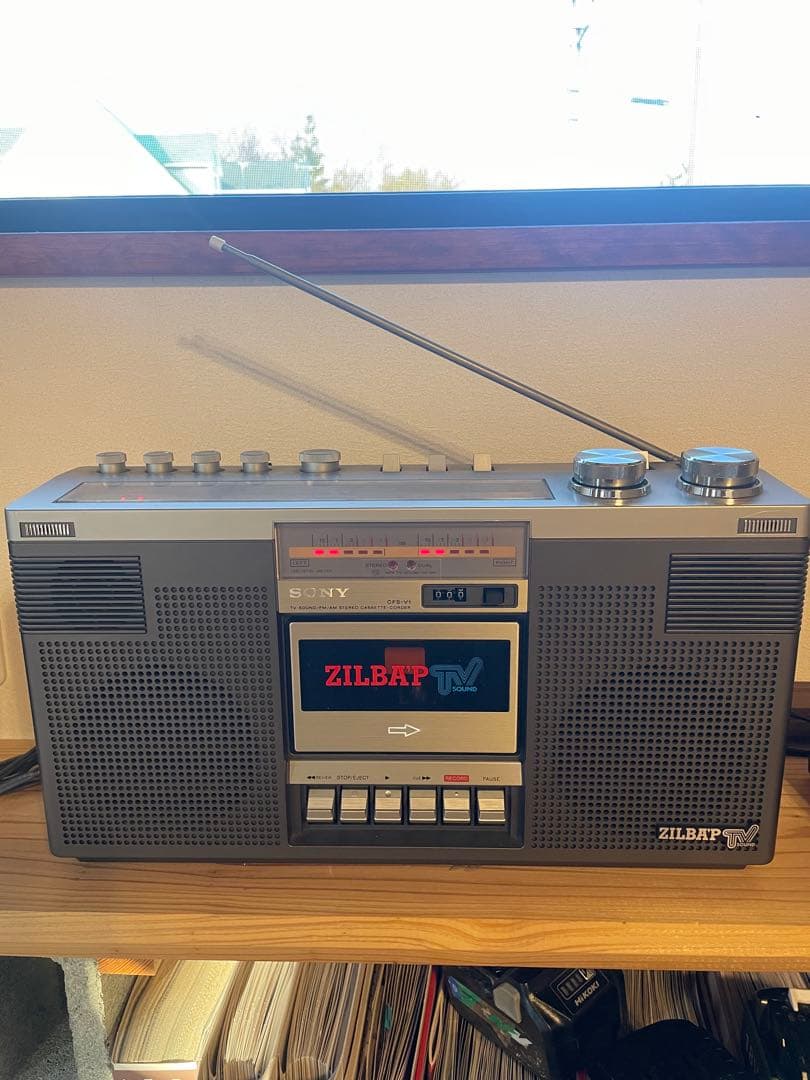 SONY ラジカセ ZILBAP TV CFS-V1