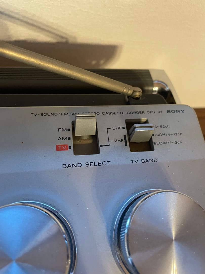 SONY ラジカセ ZILBAP TV CFS-V1