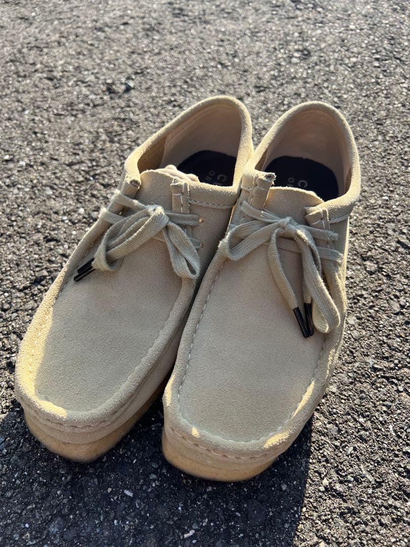 Clarks ワラビー ベージュ【26cm】