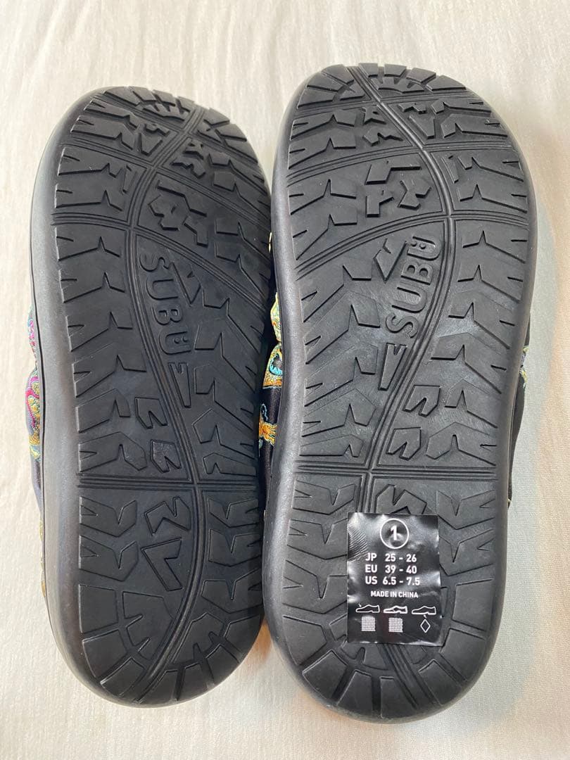 1新品未使用　SUBU VAMP チャイナドレス サンダルシューズ　BLK