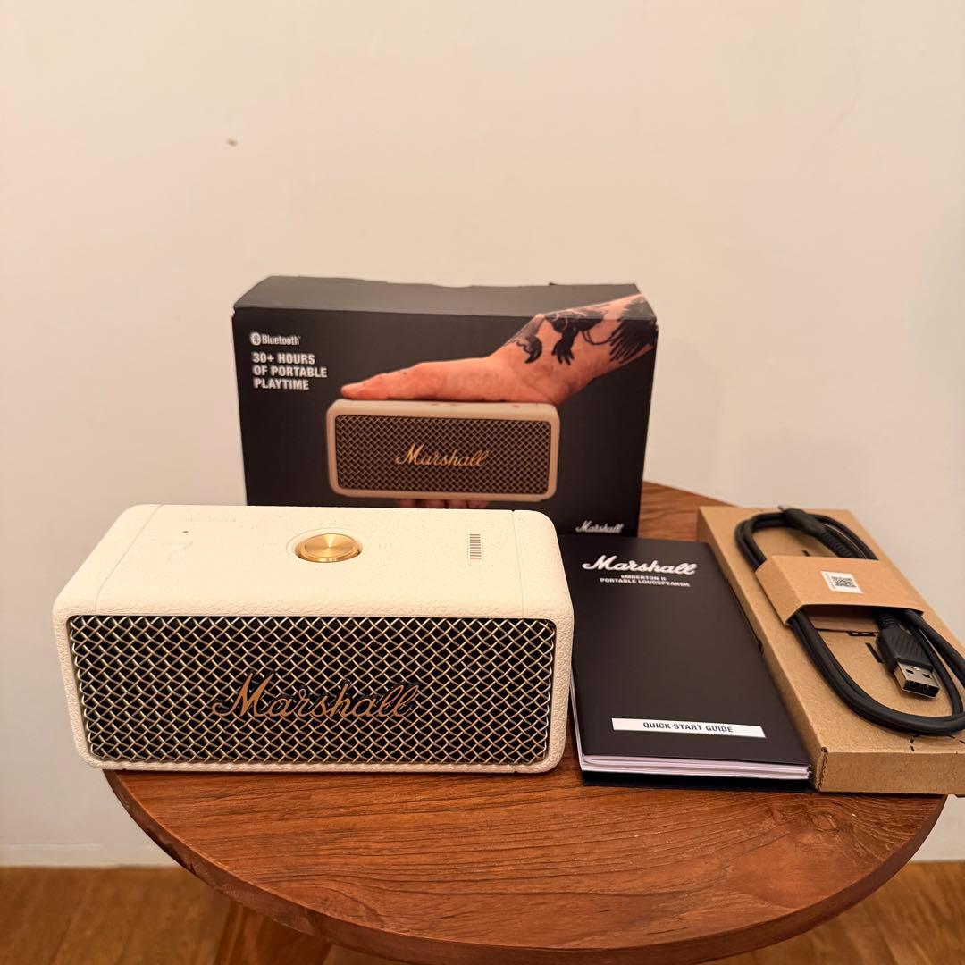 国内正規品 美品 Marshall Emberton Ⅱ 2 CREAM