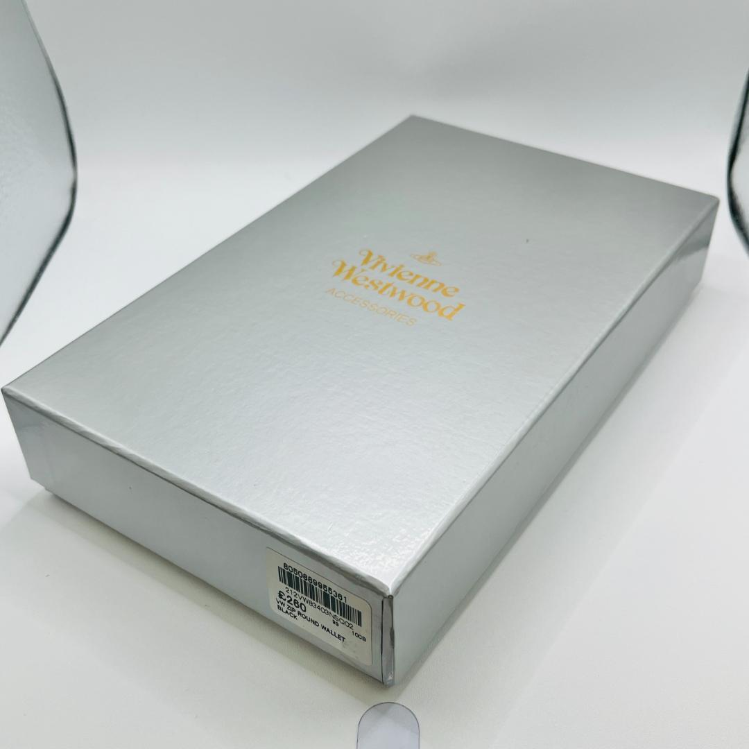 特価 未使用 Vivienne Westwood 黒 長財布 ワニ風 豪華人気