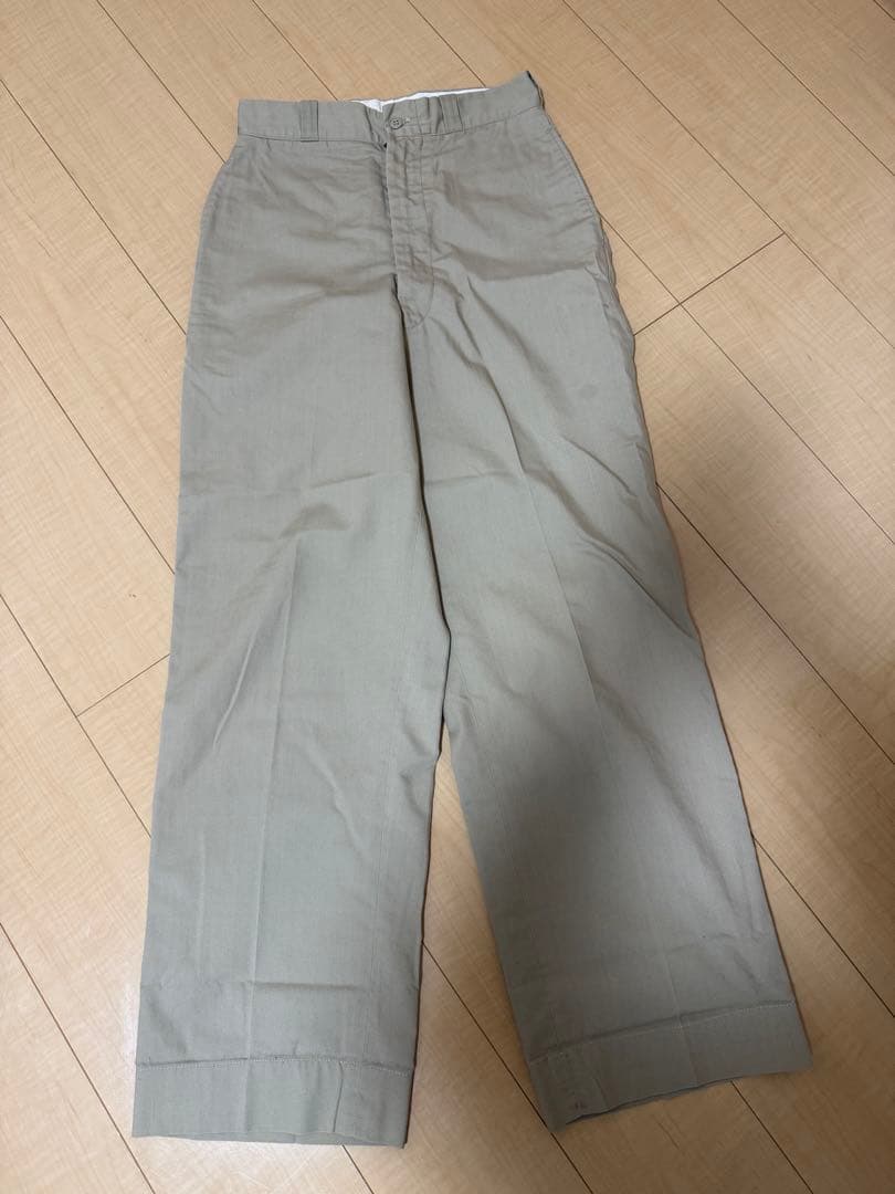 70s usarmy 米軍ユーティリティパンツ（チノ系）　28×33