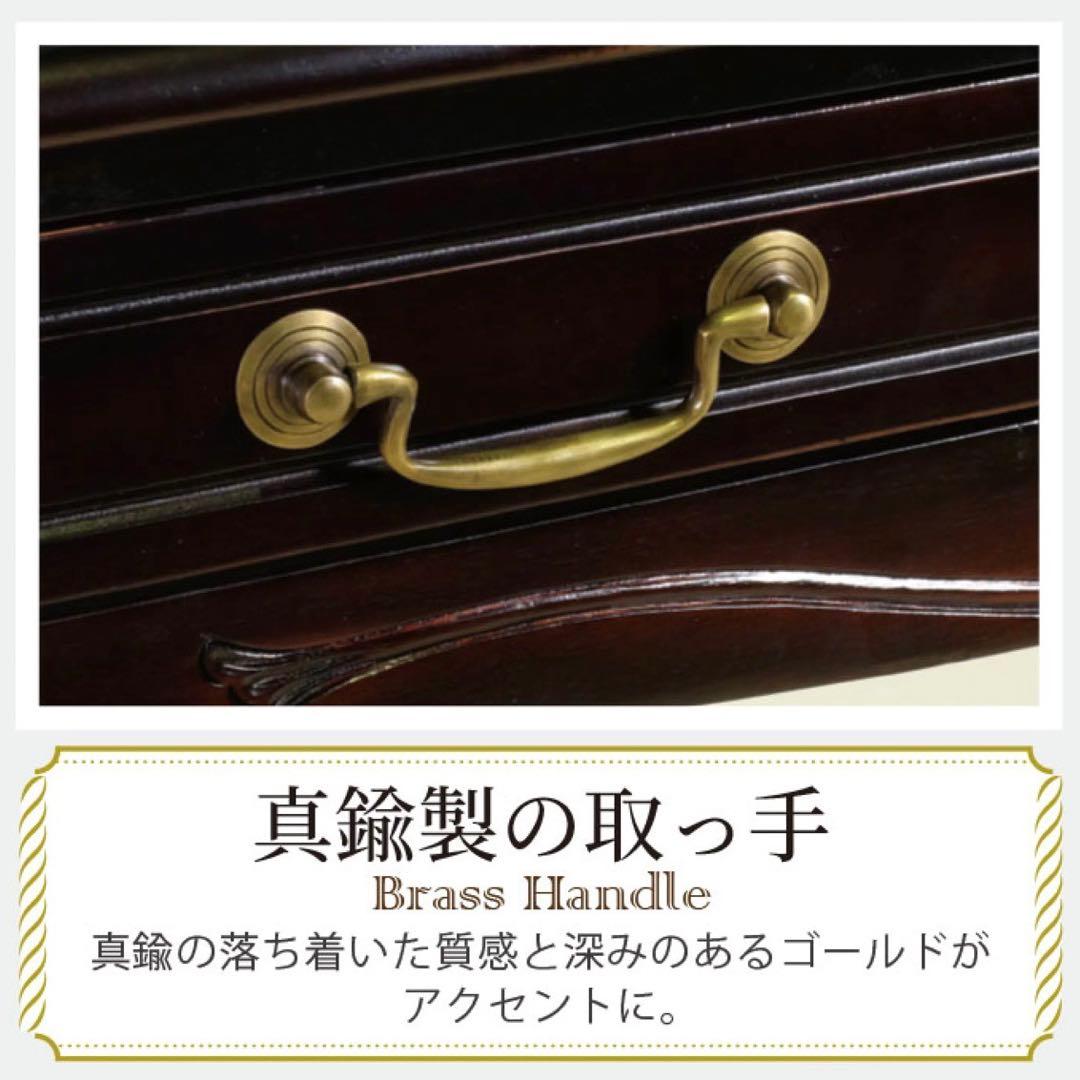 F 新品 アンティーク調 コンソールテーブル 机 デスク サイドテーブル 飾り棚