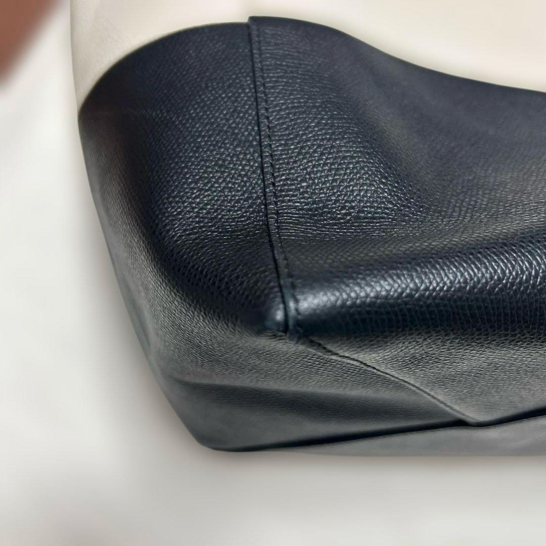 CELINE トートバッグ 肩掛け ホリゾンタルカバ バイカラー