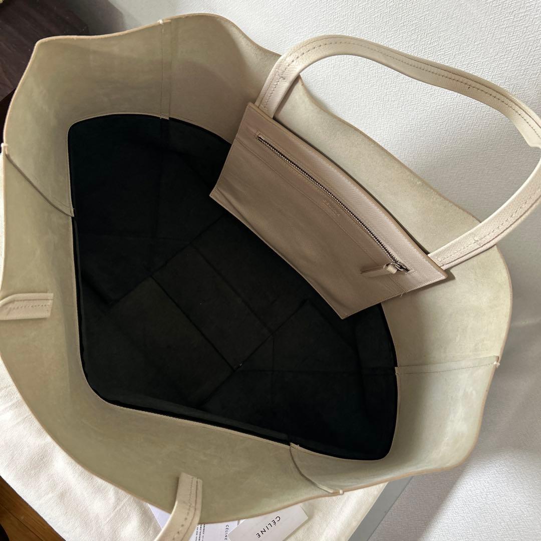 CELINE トートバッグ 肩掛け ホリゾンタルカバ バイカラー