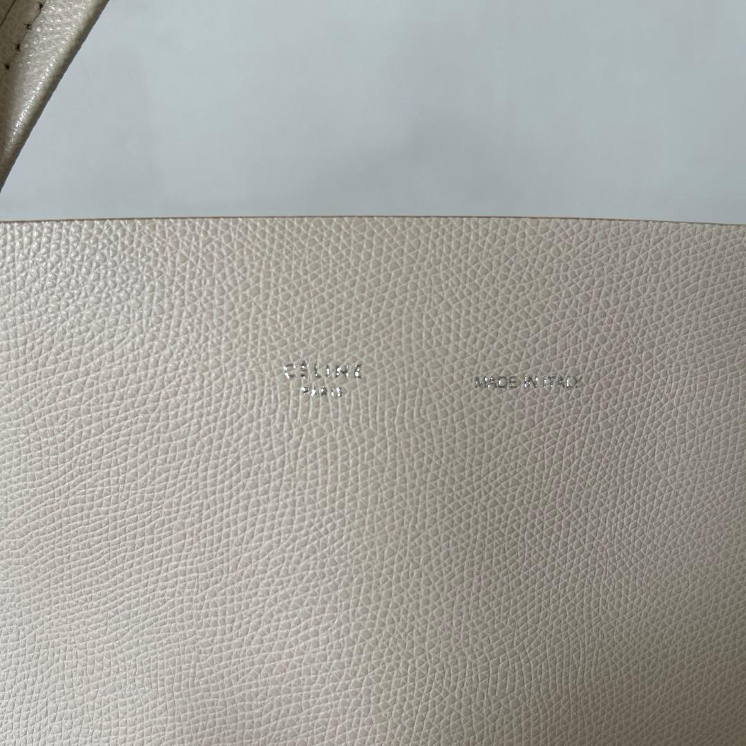 CELINE トートバッグ 肩掛け ホリゾンタルカバ バイカラー