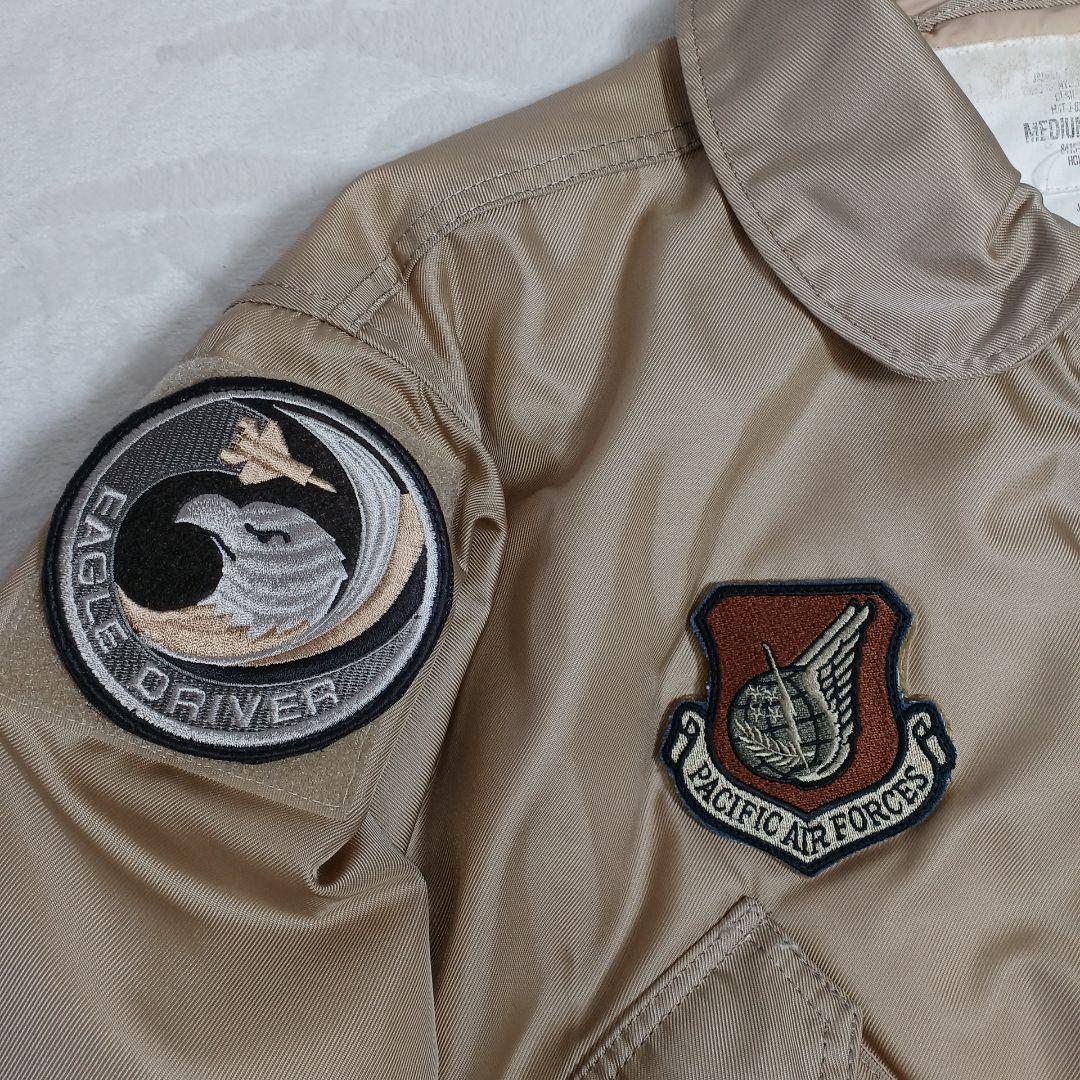 稀少　HOUSTON ヒューストン　CWU-45 フライトジャケット　タン　M