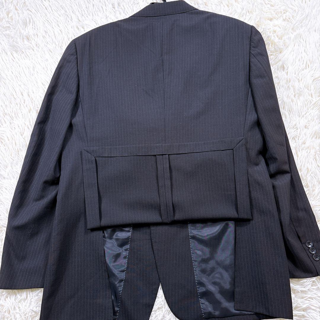 【極美品⭐️AB8⭐️希少】クリスチャンオラーニ　ビジネススーツセットアップ　黒