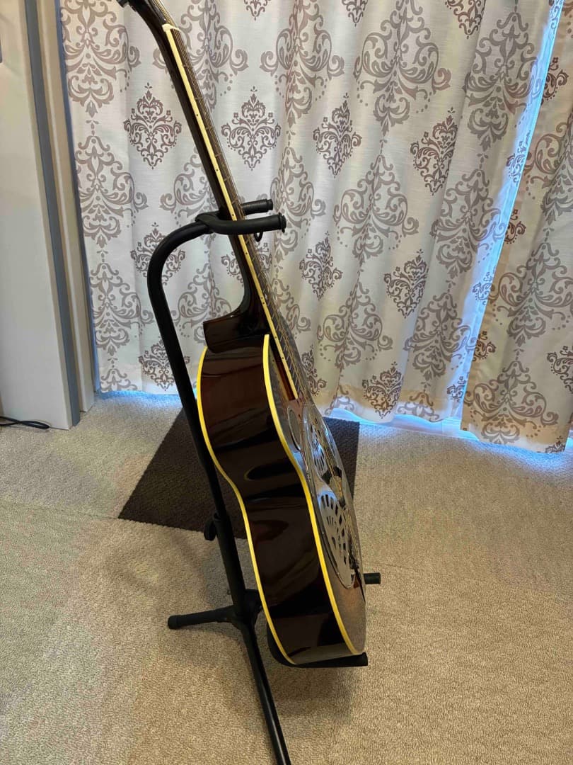 VISION リゾネーターギター　ドブロ　LEVY's高級ケース付き