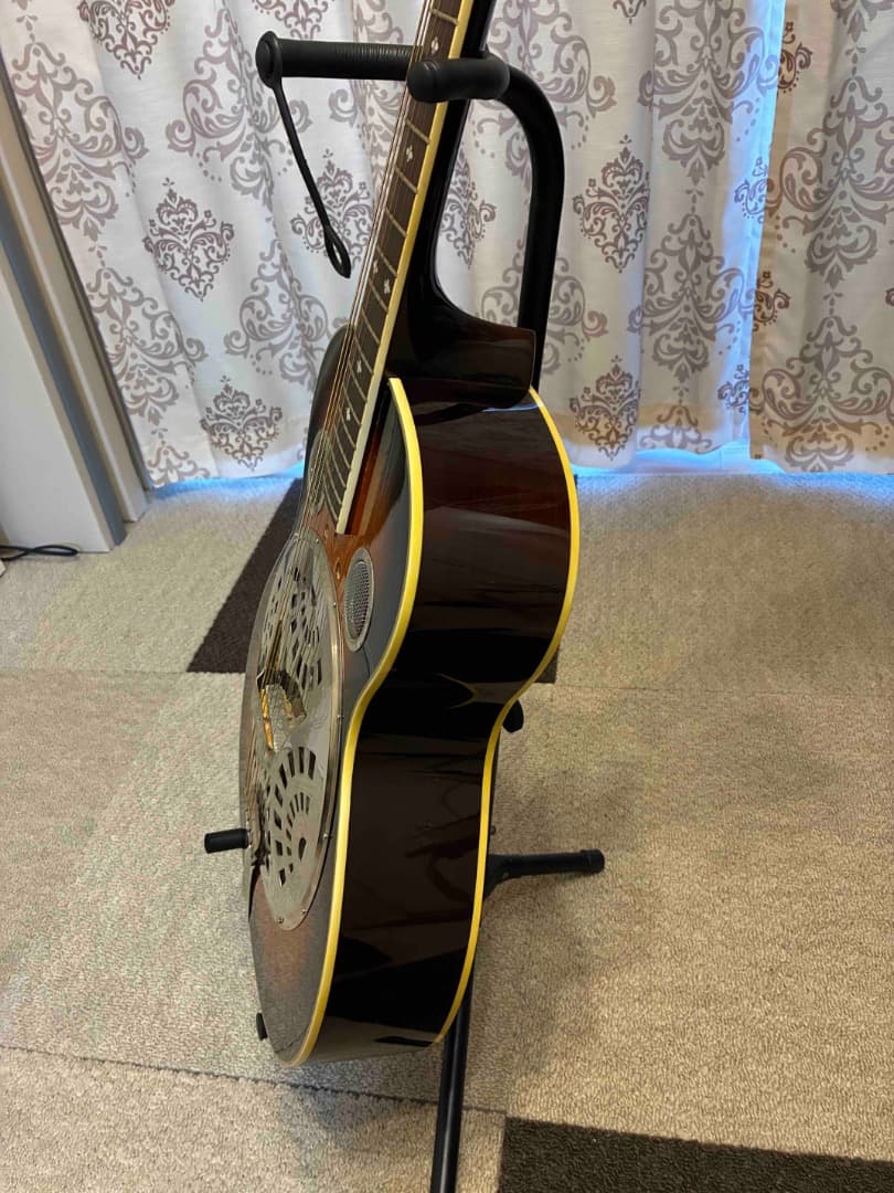 VISION リゾネーターギター　ドブロ　LEVY's高級ケース付き