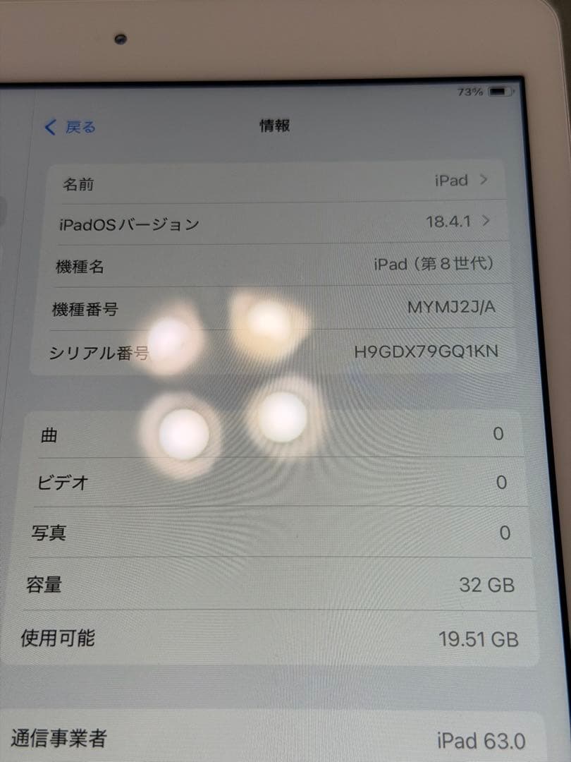 iPad 第8世代 32GB Wifi + Cellular