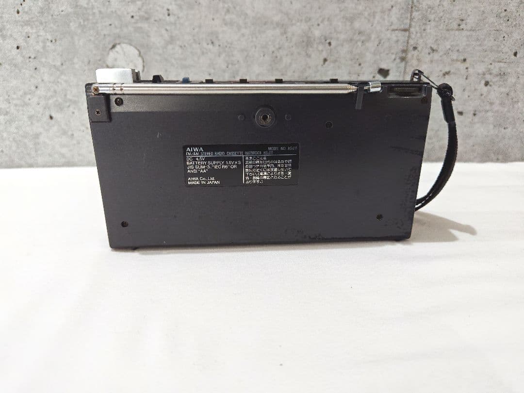 2052 AIWA　ステレオラジカセ　HS-J11　ジャンク品