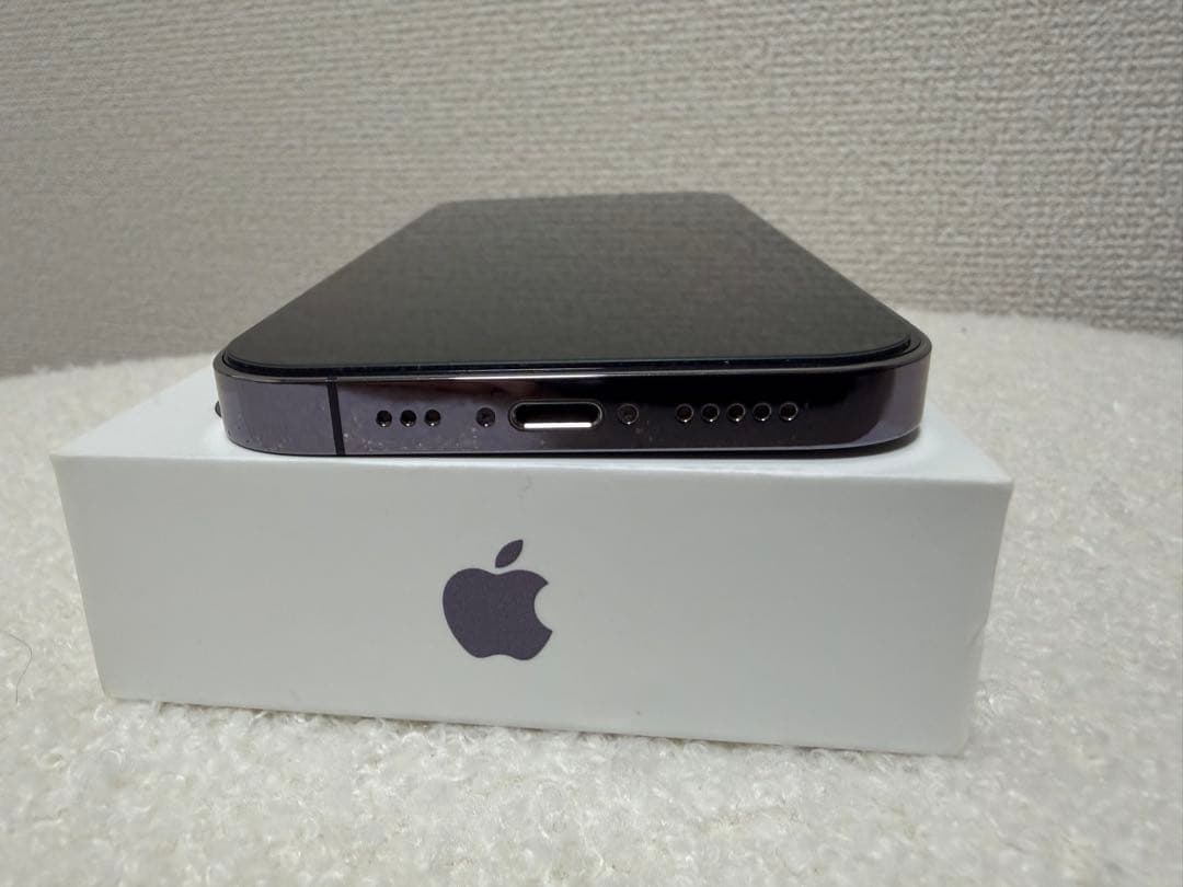 最終値下げiPhone 14 Pro 128GB ディープパープル　simフリー