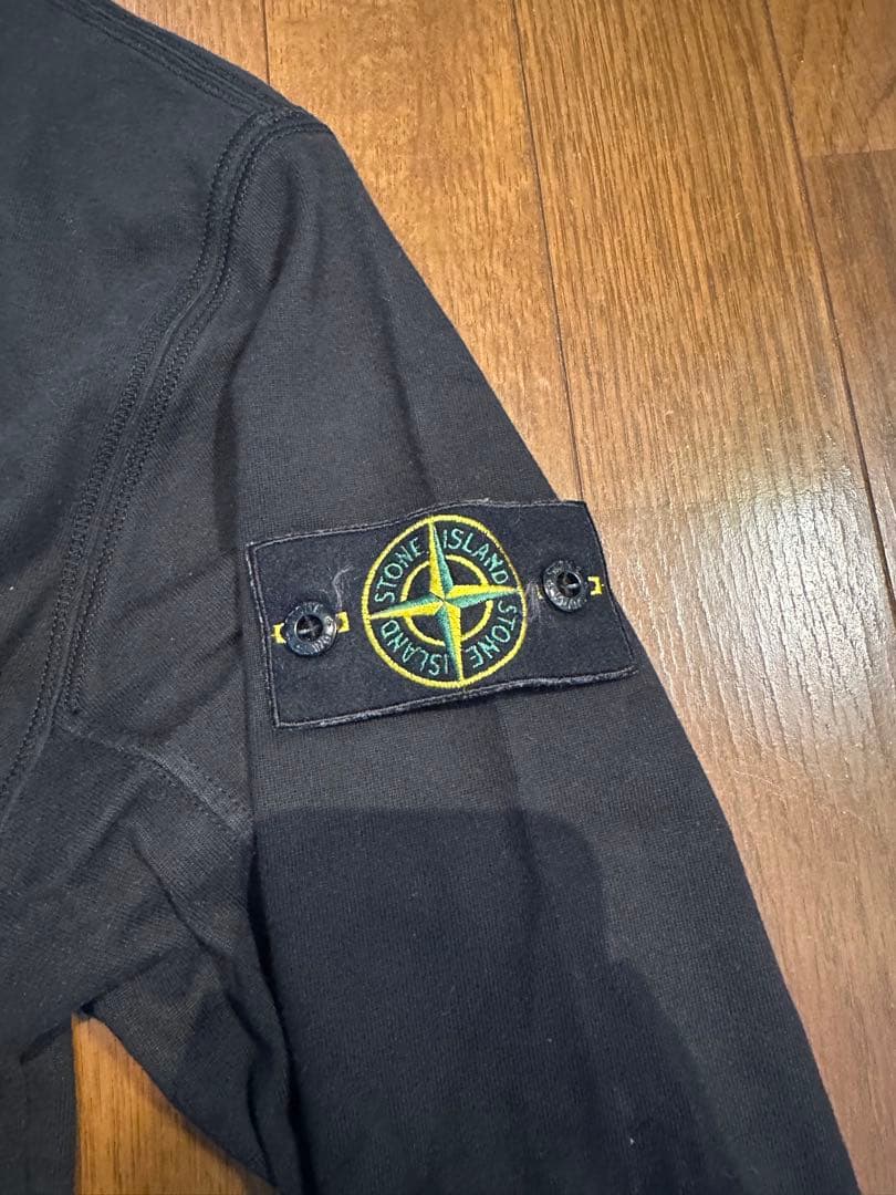 STONE  ストーンアイランド ライトスウェット ブラック XL