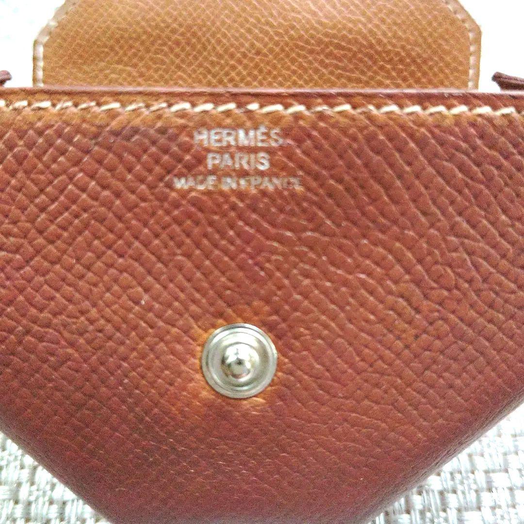 HERMES エルメス　ケース　ルヴァンキャトル　ブラウン　N刻