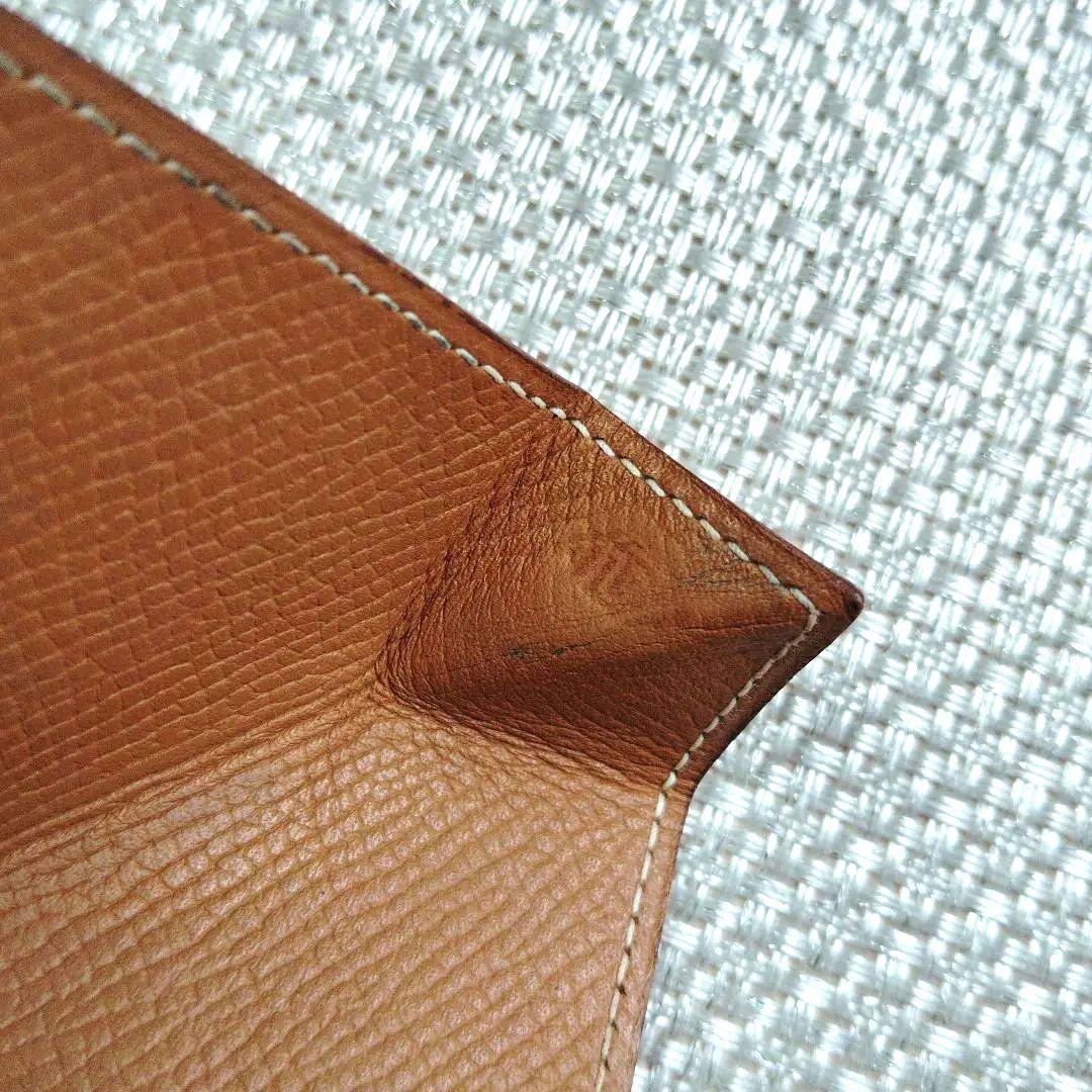 HERMES エルメス　ケース　ルヴァンキャトル　ブラウン　N刻