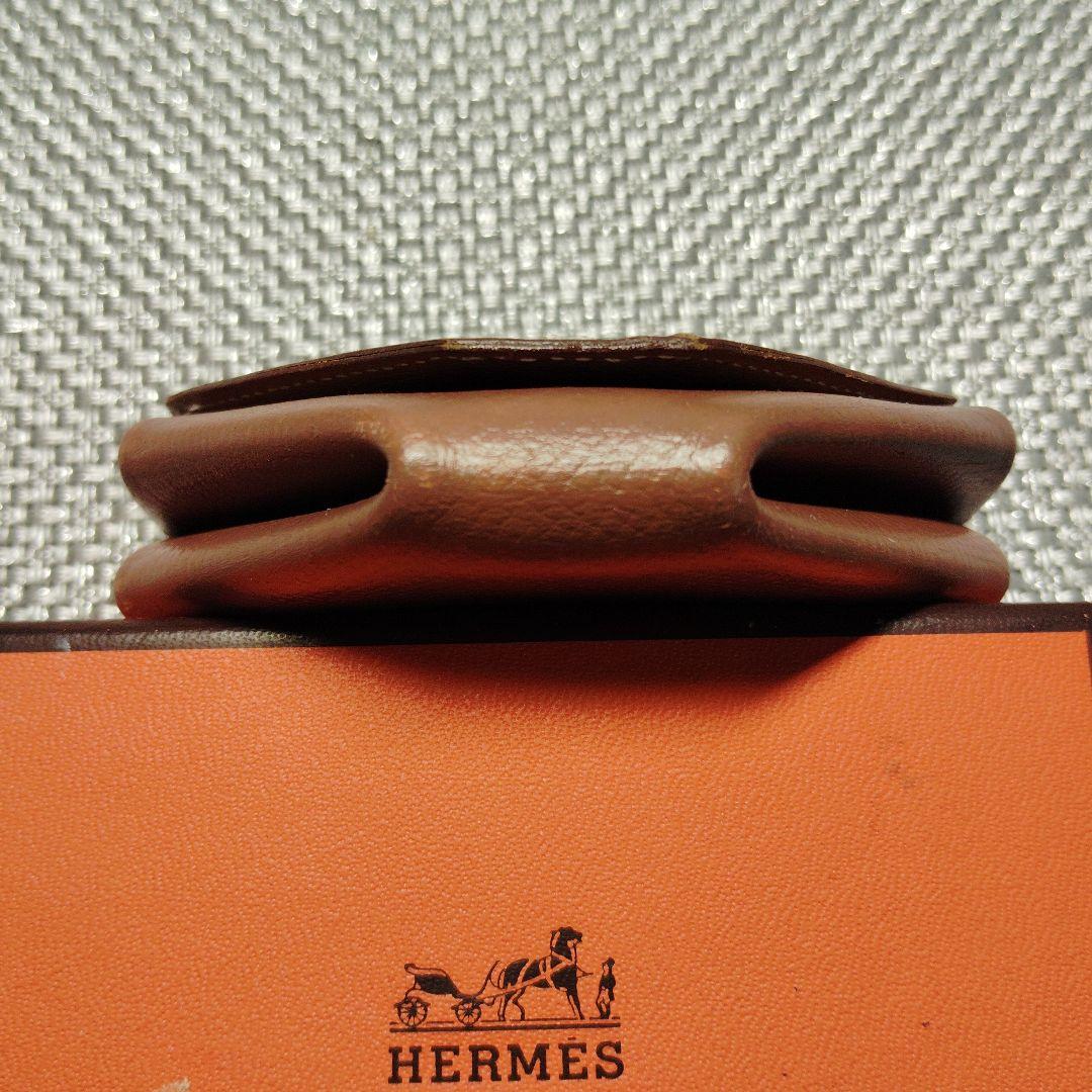 HERMES エルメス　ケース　ルヴァンキャトル　ブラウン　N刻