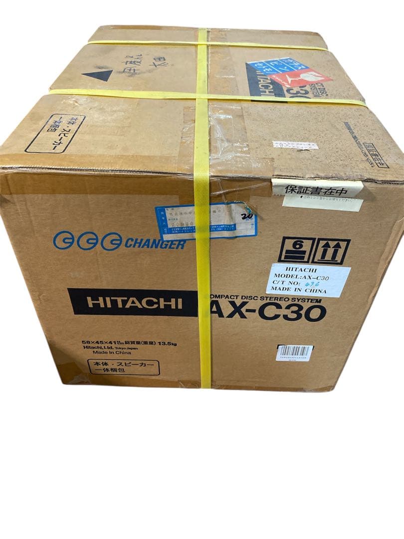 【未開封】HITACHI コンパクトディスクステレオシステム AX-C30