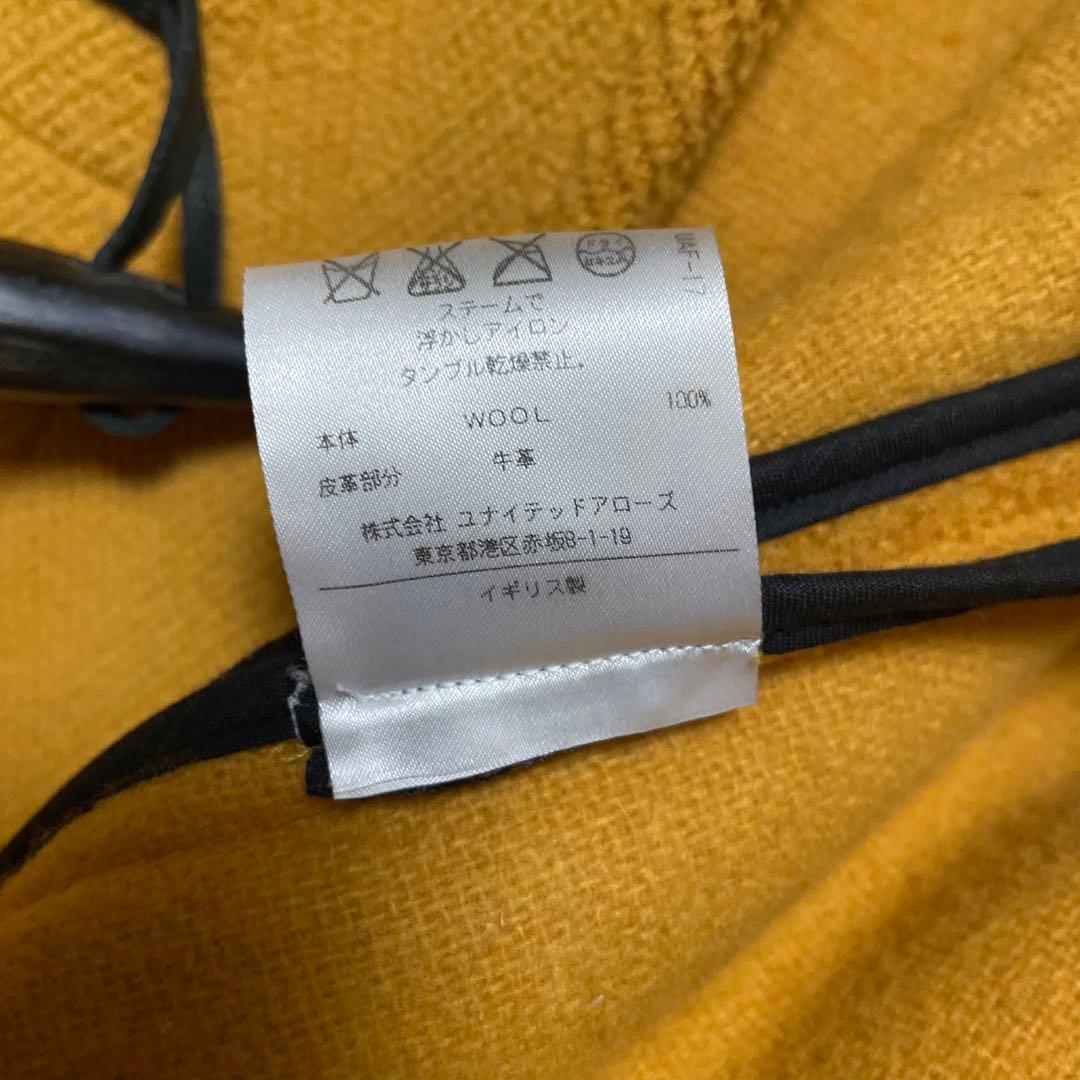 美品 希少 GRENFELL グレンフェル 38 ダッフルコート イエロー英国製