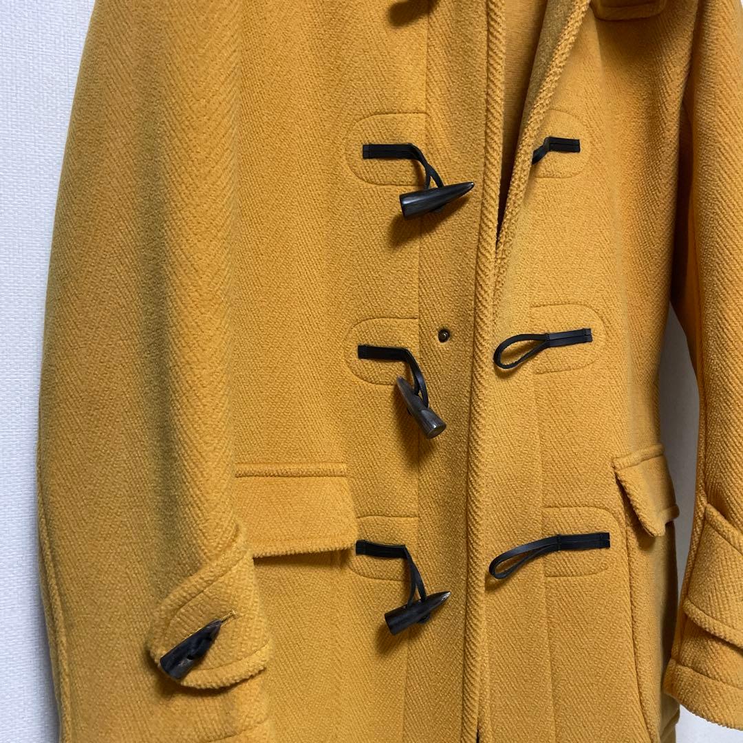 美品 希少 GRENFELL グレンフェル 38 ダッフルコート イエロー英国製