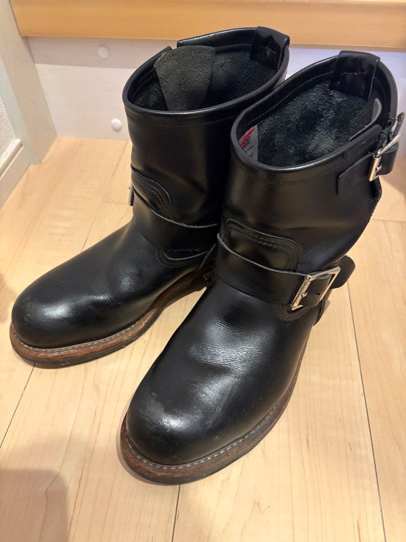希少　廃盤　redwing 2976 7 1/2 D ショートエンジニアブーツ