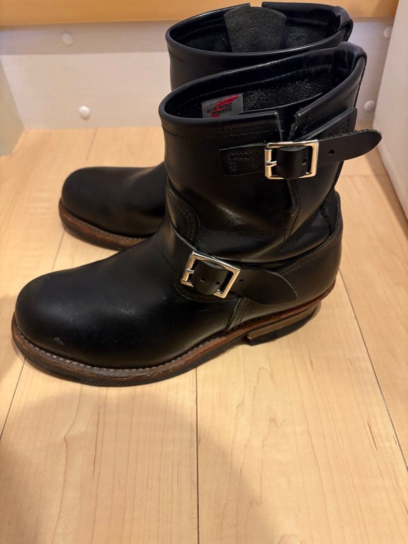 希少　廃盤　redwing 2976 7 1/2 D ショートエンジニアブーツ