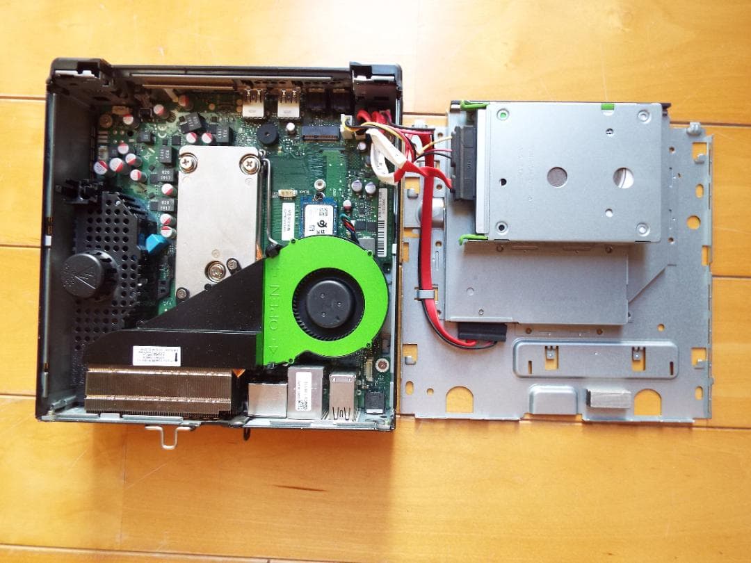 ミニQ558/V Core i3-8100 8G SSD256G+HDD500