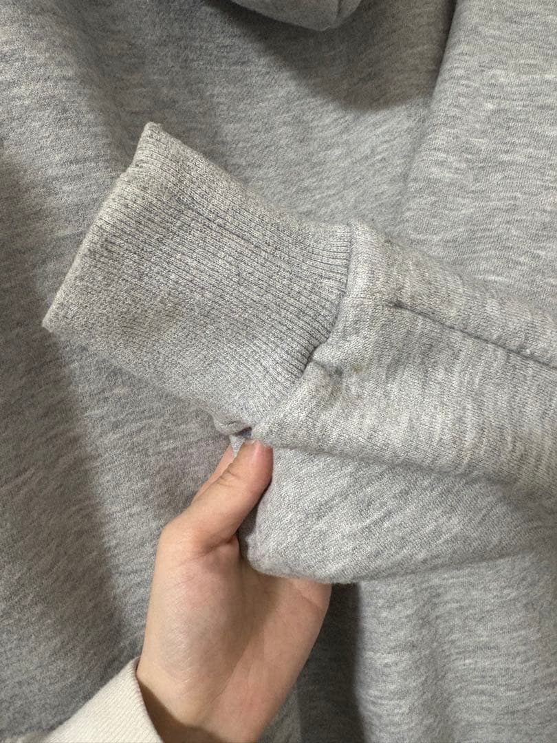 ゆ*様 【Darich】アップリケDDロゴパーカー グレー ダーリッチ