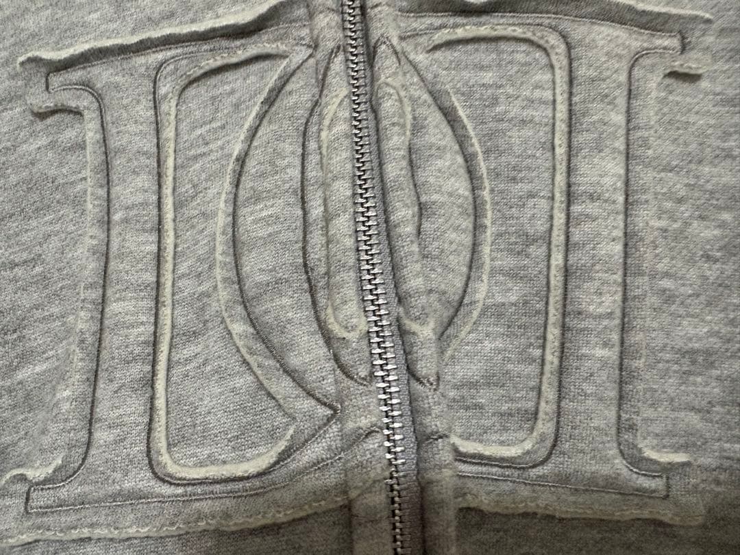 ゆ*様 【Darich】アップリケDDロゴパーカー グレー ダーリッチ