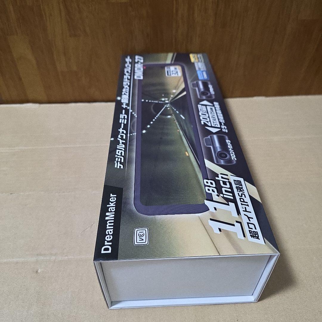 新品未使用 11.88インチ インナーミラードライブレコーダー DMDR-27