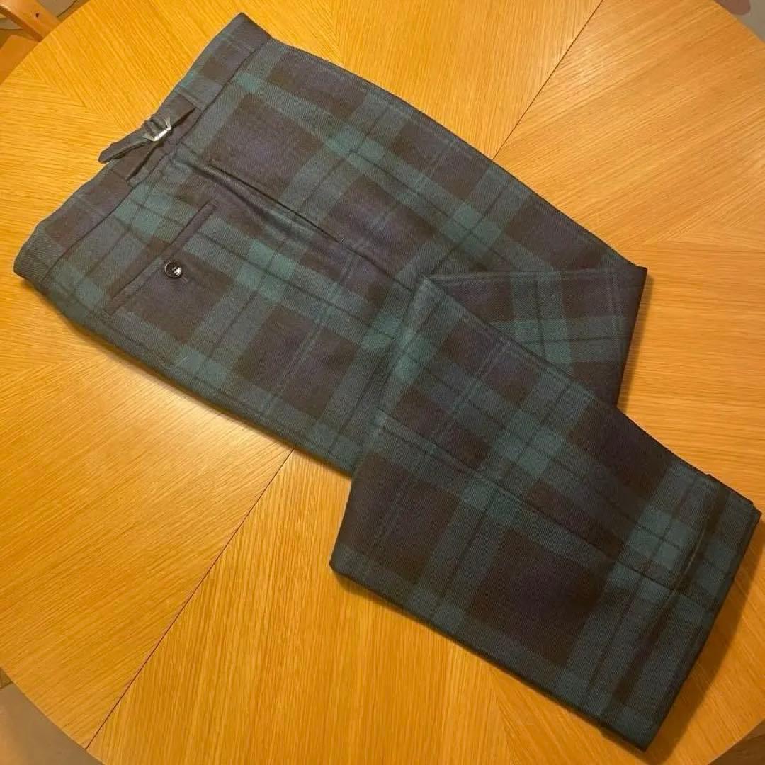 BERNARD ZINS チェックパンツ　FR40