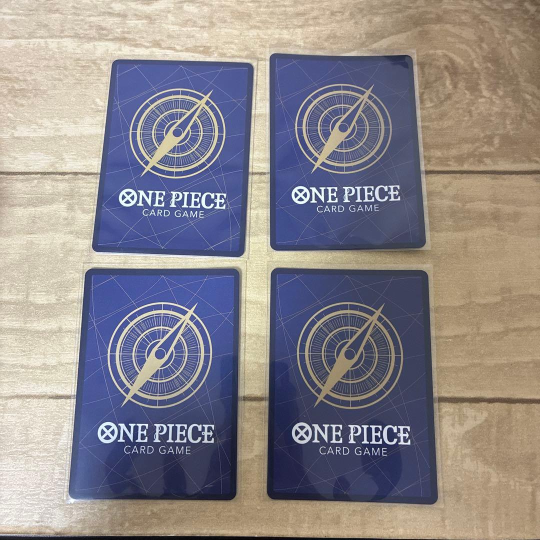 カイドウ 手配書 SP パラレル スペシャルカード 4枚