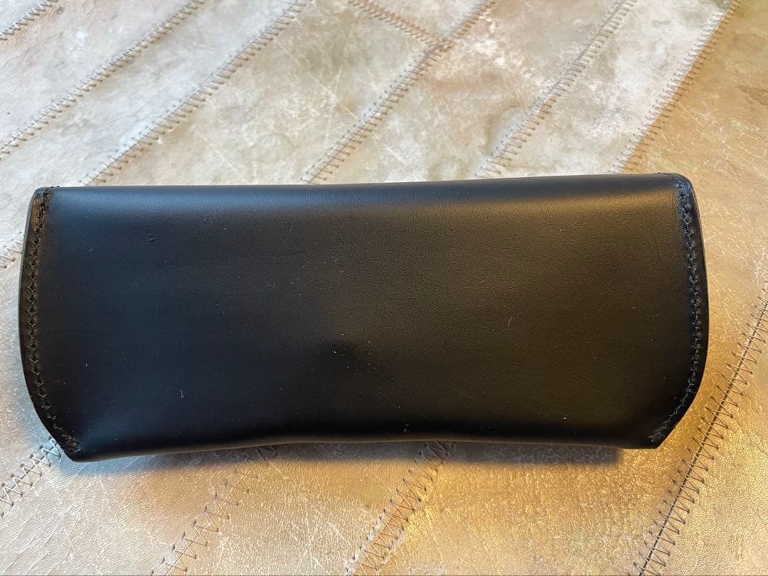 金子眼鏡SOMÉSコラボ レザー メガネケース　DIFFUSERメガネケース