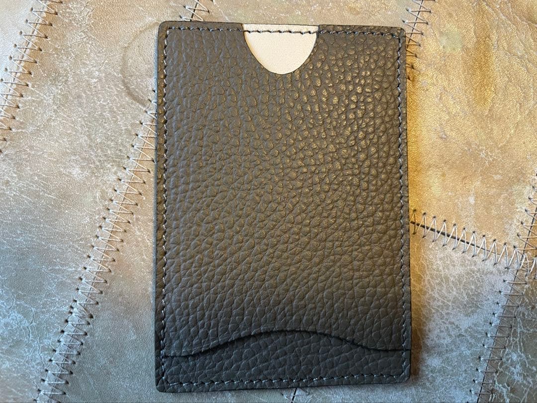 金子眼鏡SOMÉSコラボ レザー メガネケース　DIFFUSERメガネケース