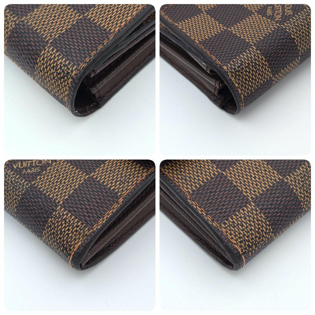 ルイヴィトン ポシェットポルトモネクレディ ポルトフォイユサラ ダミエ 長財布