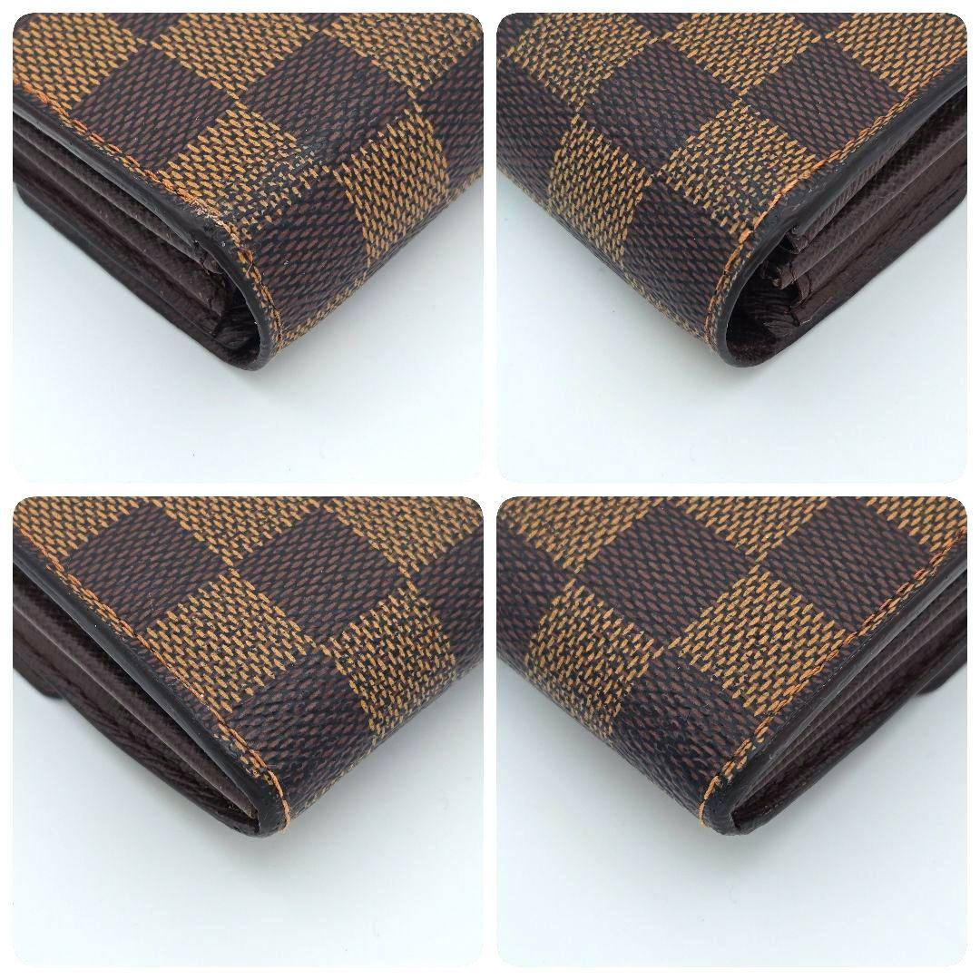 ルイヴィトン ポシェットポルトモネクレディ ポルトフォイユサラ ダミエ 長財布