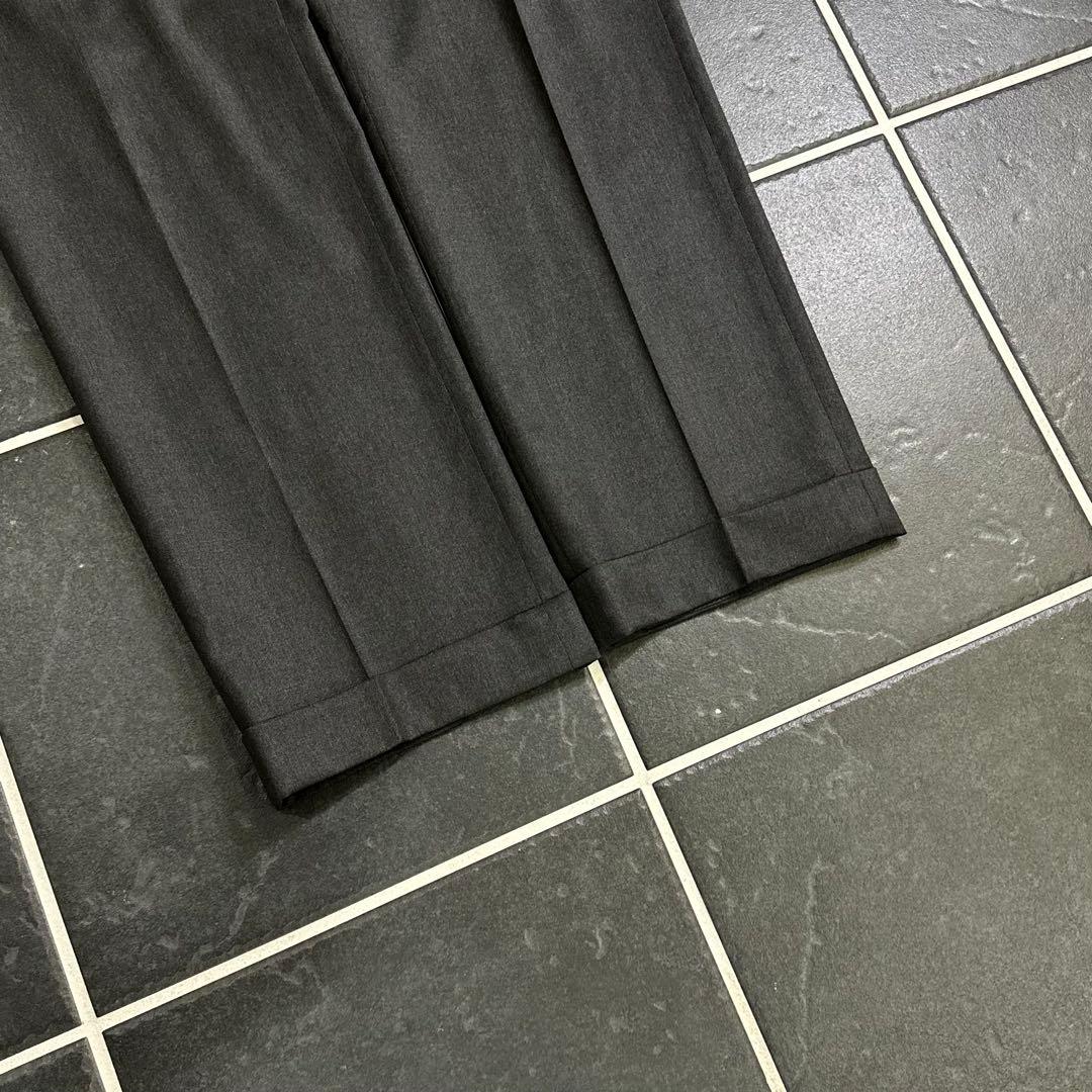 90s Polo Ralph Lauren イタリア製　ウールギャバ　スラックス