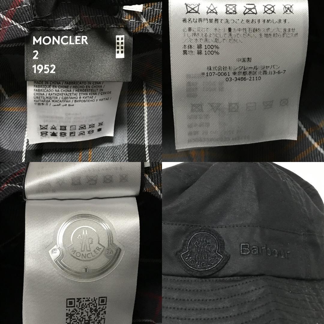 XL　MONCLER GENIUS BARBOUR　ハット　モンクレール
