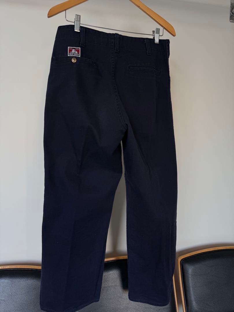 ベンデイビス ネイビー オールコットン フリスコパンツ
