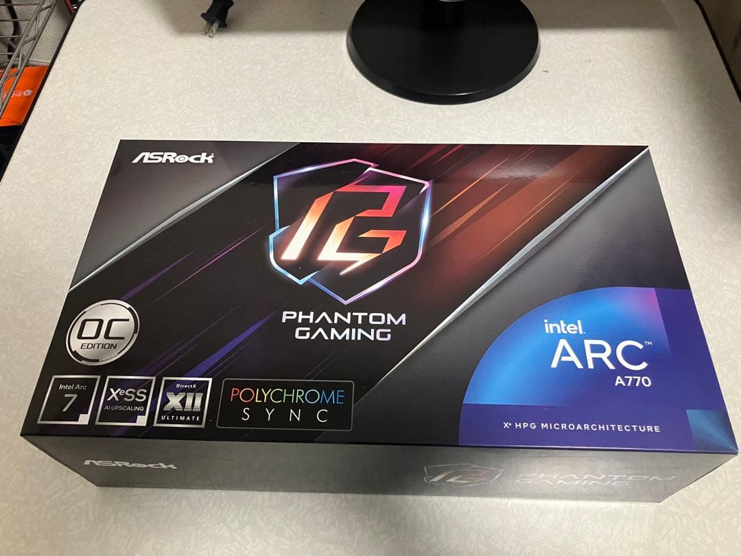 光　ASRock PhantomGaming A770 OCEdition