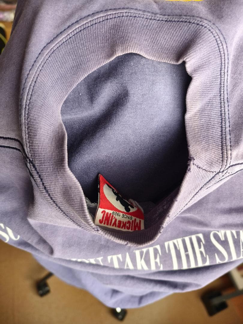 Disney　90s Tower Of Terror　Tシャツ　ネイビー　S